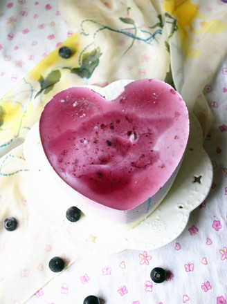 Blueberry Jam Yogurt Mousse