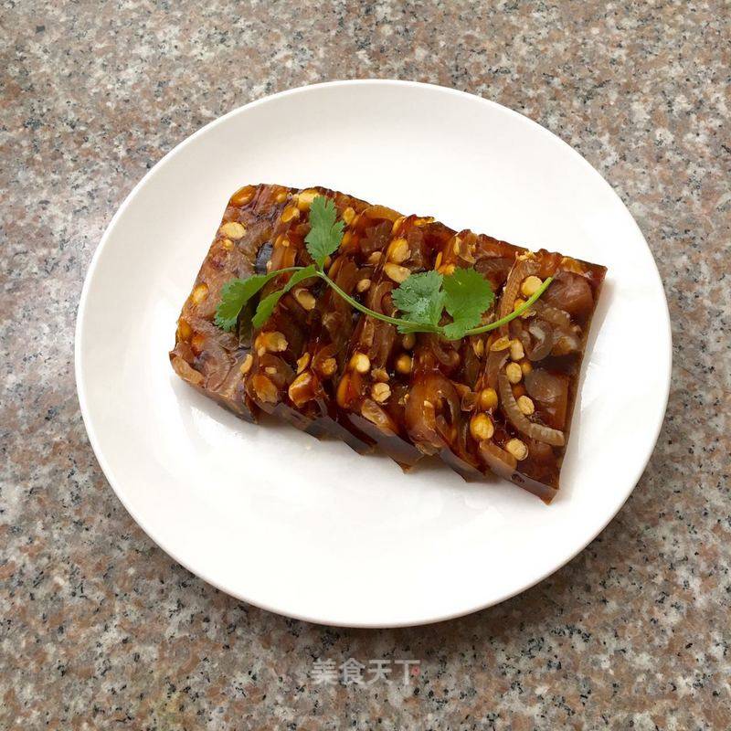 Soy Pork Skin Jelly recipe