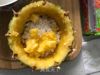 Glutinous Rice with Pineapple Rice recipe