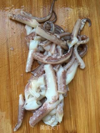 Squid with Tempeh recipe