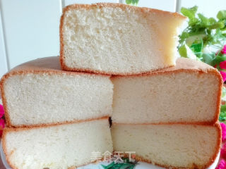Coconut Milk Hot Noodle Chiffon Cake recipe