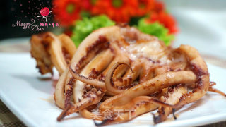 Air Fryer Grilled Squid Whiskers recipe