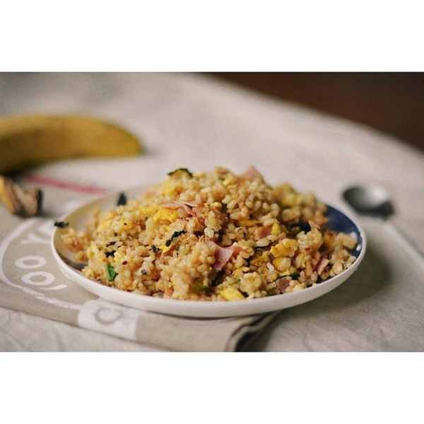 Food Grains, Brown Rice and Tuna Fried Rice recipe