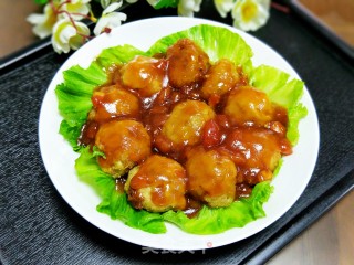 Tofu Meatballs in Tomato Sauce recipe