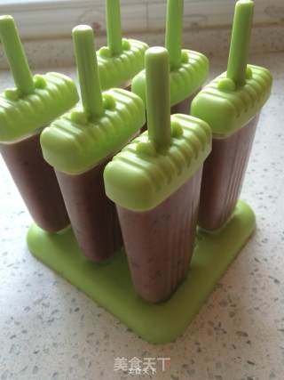 Red Bean Cream Popsicles recipe