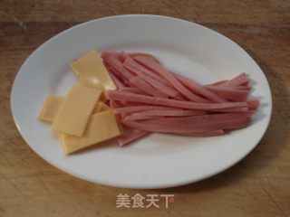 #蛋美食#ham and Cheese Egg Rolls recipe