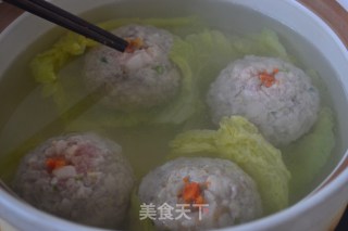 Crab Yellow Lion Head recipe