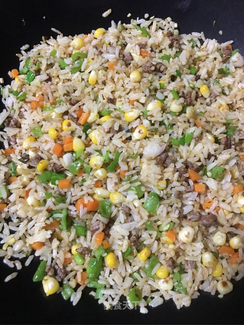 Stir-fried Beef Beef with Rice recipe