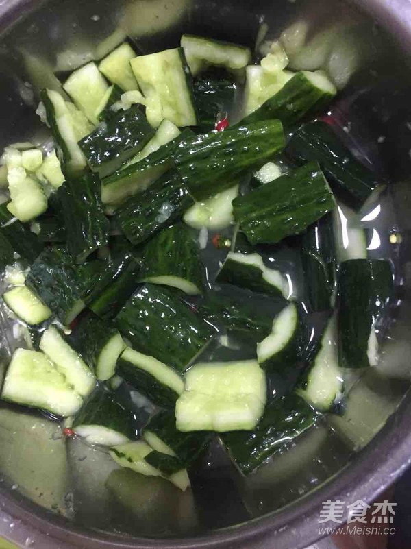 Raw Cucumber recipe