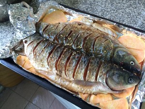 Wushan Grilled Fish (oven Version) recipe