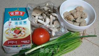 Meatball Sanxian Soup recipe