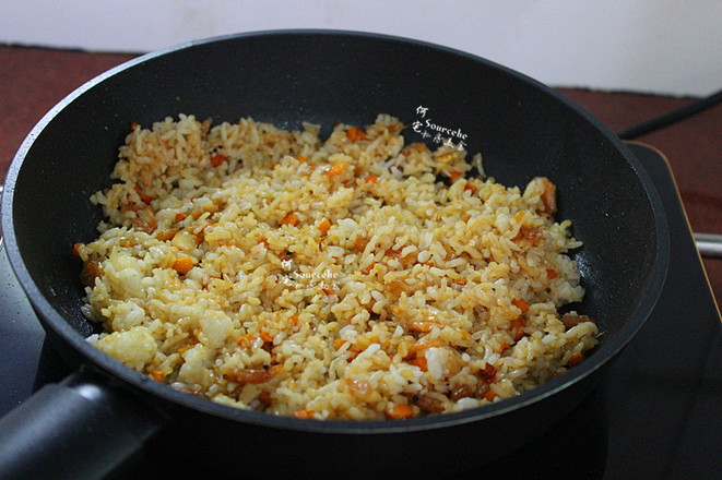 Krill Egg Fried Rice recipe