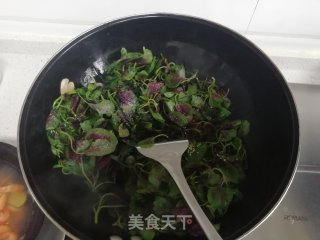 Amaranth with Garlic recipe
