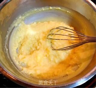 #春食野菜香# Snowy Custard Pancake recipe