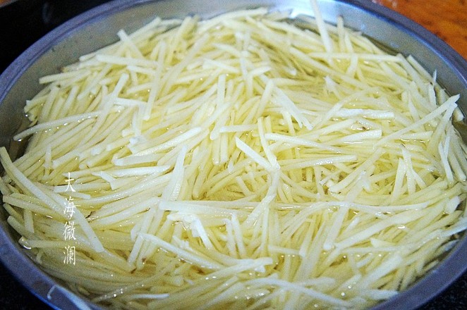 Vegetarian Fried Potato Shreds recipe