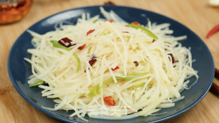 Hot and Sour Potato Shreds recipe