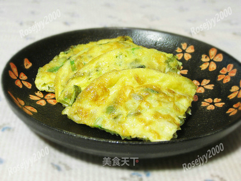 Fried Eggs with Pickles recipe