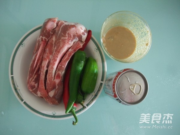 Braised Pork Ribs with Beer Fermented Bean Curd recipe