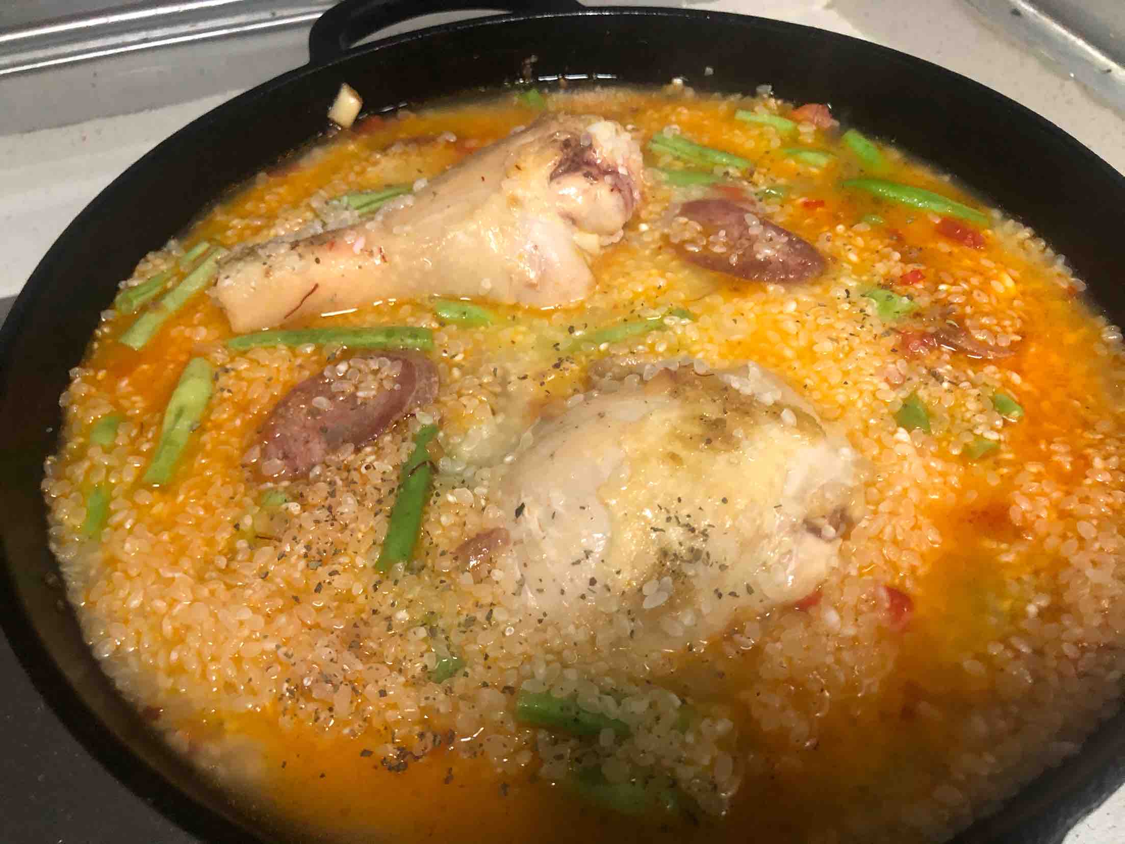 Spanish Risotto (chicken) Pealla Rice recipe