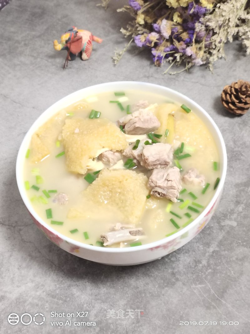 Pork Ribs and Beancurd Soup recipe