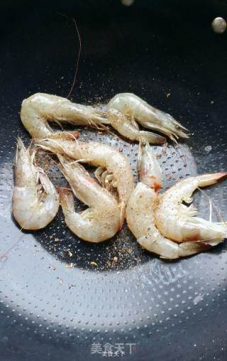 Salt and Pepper Prawns (no Oil Version) recipe