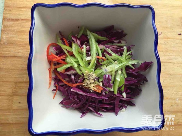 Purple Cabbage Salad recipe