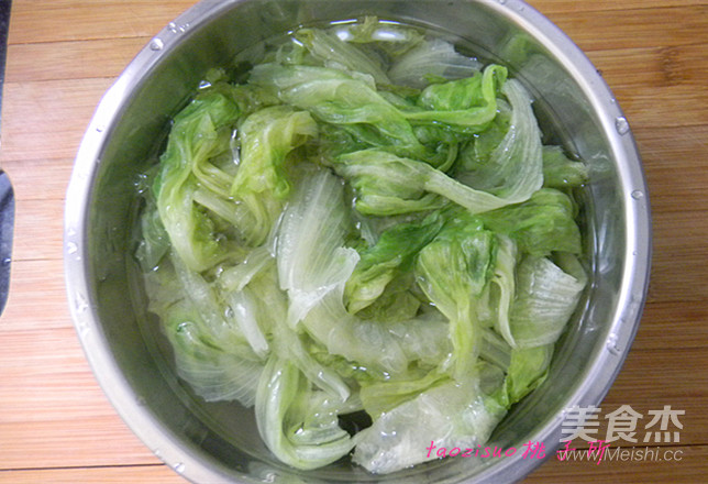 Garlic and Oyster Sauce Lettuce recipe