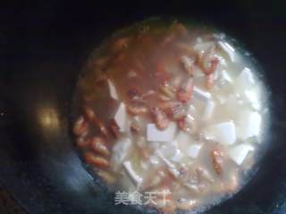 Prawn Tofu Soup recipe