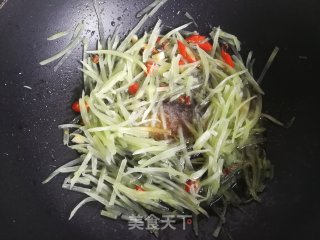 Lettuce Stir-fried Liangpi recipe