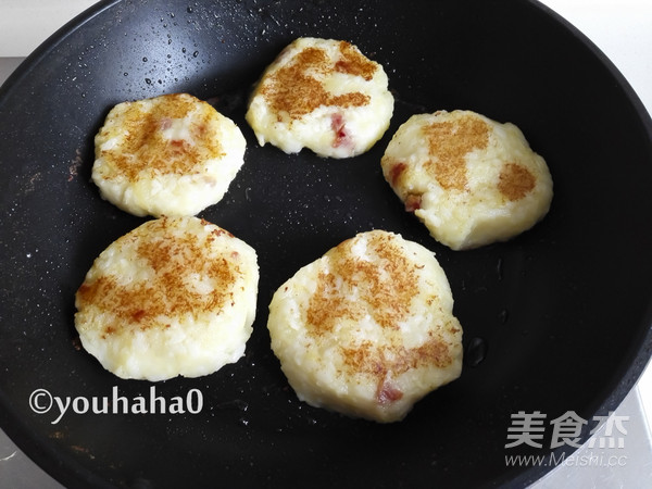 Panda Rice Potato Cake recipe