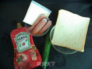 Hot Dog Cheese Sandwich recipe