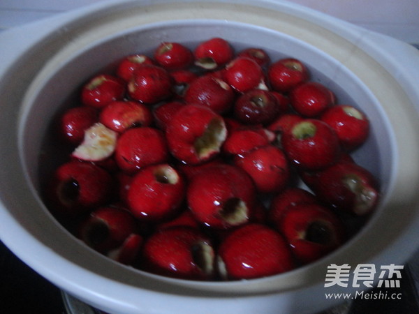 Boiled Hawthorn with Rock Sugar recipe