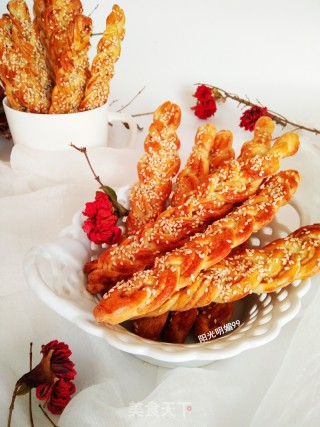 Bean Paste Twisted Stick recipe