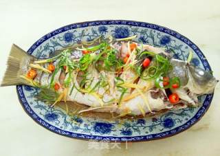 Steamed Crucian Carp recipe