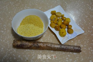 Chestnut Yam Millet Porridge recipe