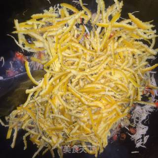 Stir-fried Orange Peel recipe