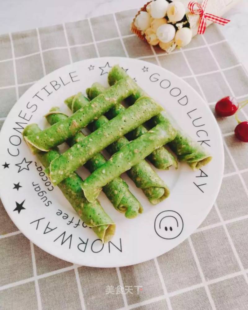 Spinach Sesame Omelet recipe