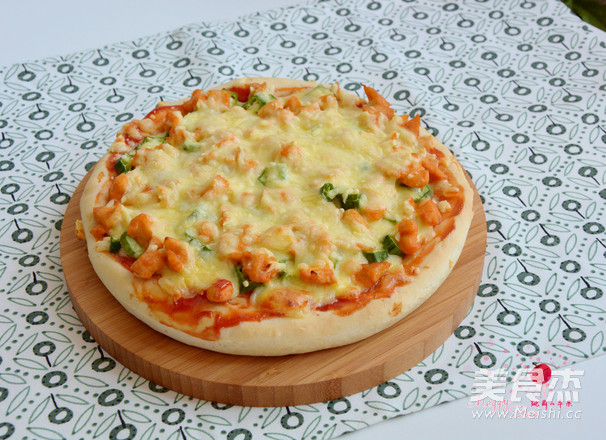 Orleans Chicken Pizza recipe