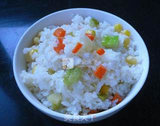 Three Ding Fried Rice recipe