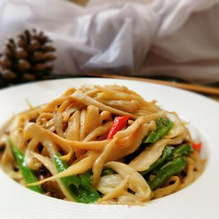 Shredded King Pleurotus recipe