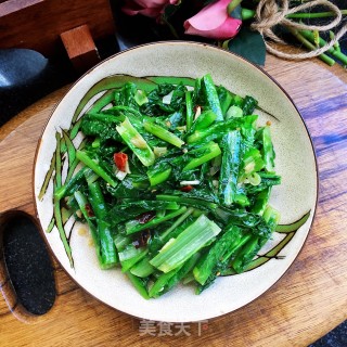 Stir-fried Lettuce Leaves recipe