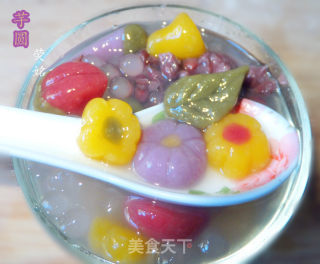 Taiwan Dessert Taro Balls recipe