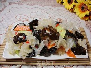 Refreshing Small Cold Dish-----【chop Pepper and Mix Ears】 recipe