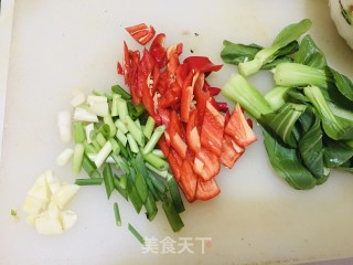 Eggplant Tomato Noodles recipe