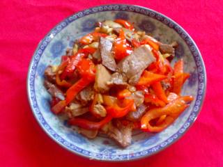 Pork Tongue with Red Pepper recipe