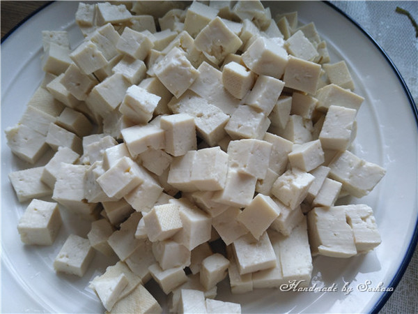 Shredded Radish Tofu and Salty Glutinous Rice Balls recipe