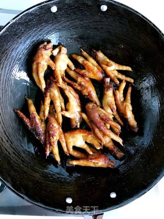 Tiger Skin and Chicken Claws recipe