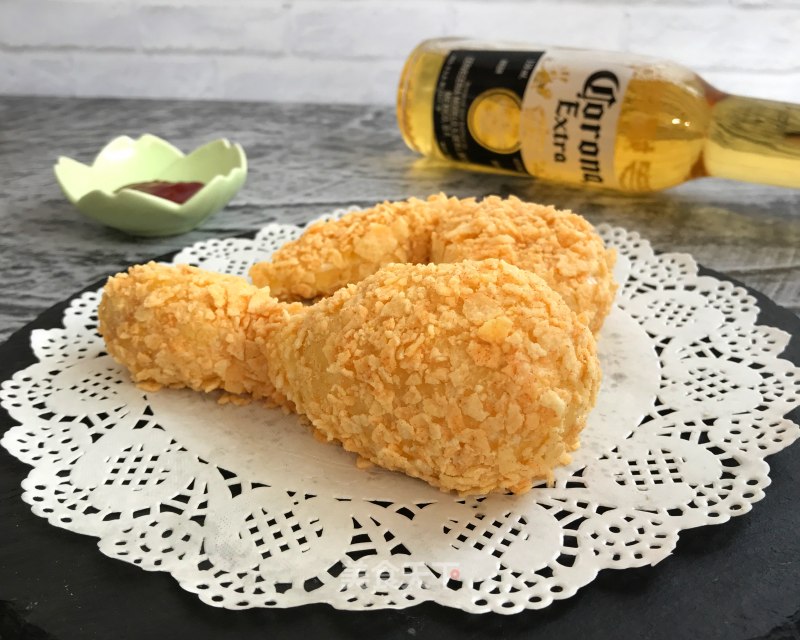 Fried Chicken Cake for April Fools' Day recipe