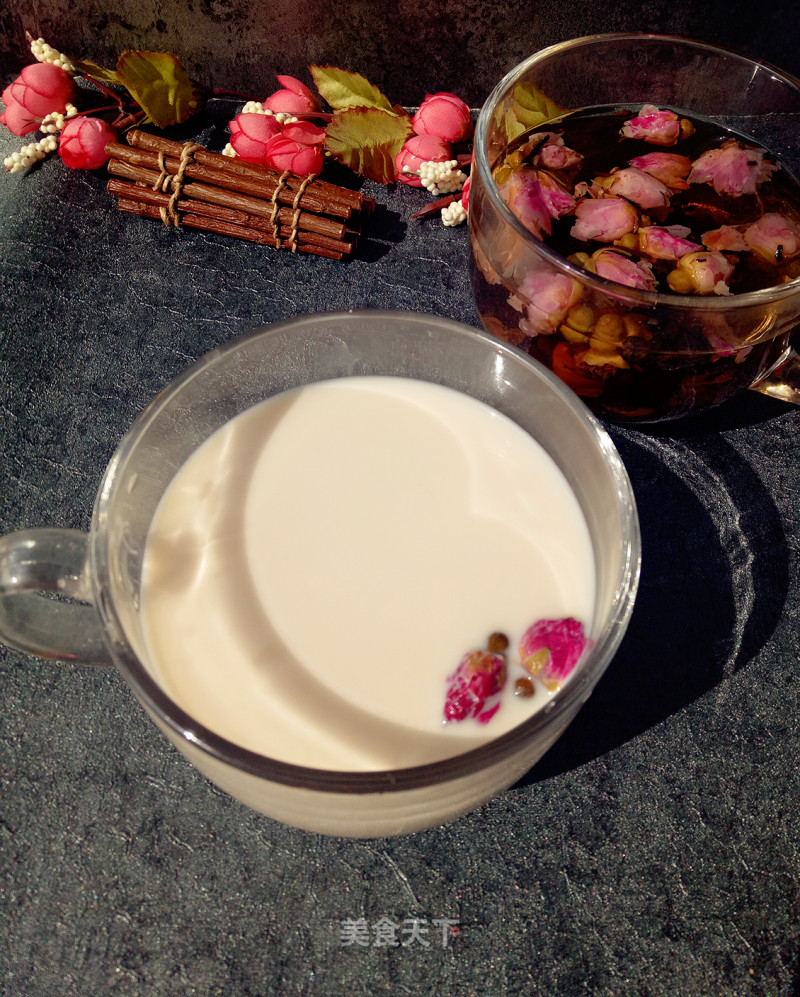 Rose Milk Tea recipe