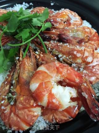 Original Salt Baked Prawns recipe